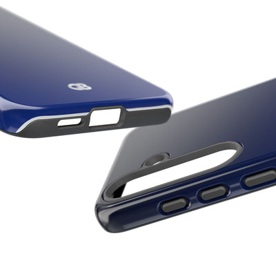 Midnight Cobalt Gradient · Tough Phone Case for Samsung · Blue