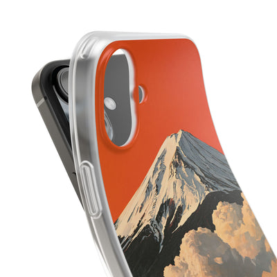 Sacred Peak Fuji · Lite Phone Case for iPhone ·  Orange