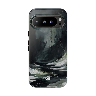 Midnight Winter Hollow · Tough Hoesje voor Google Pixel