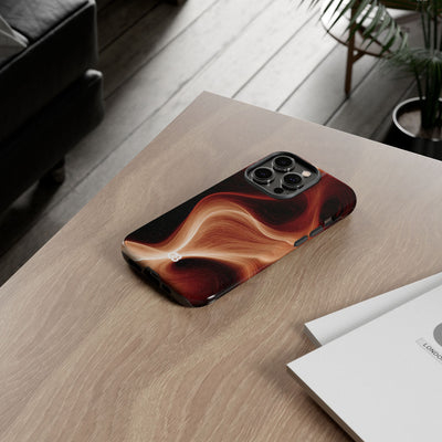 Solar Ember Flow · Tough Phone Case for iPhone · Orange