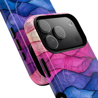 Wavy Vein Gradient iPhone 17 Pro Case - Tough+ - CASE•BOB