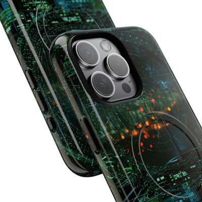 Tactical Avionics HUD · Tough 2.0 Magnetic Phone Case for iPhone · Green