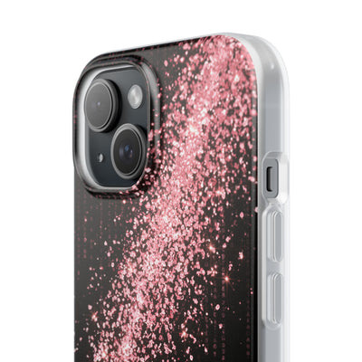 Rose Digital Cascade · Lite Phone Case for iPhone ·  Pink