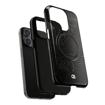Obsidian Circuitry · Tough 2.0 Magnetic Phone Case for iPhone · Black