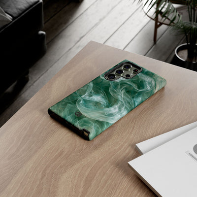 Translucent Aqua Flow · Tough Phone Case for Samsung · Teal