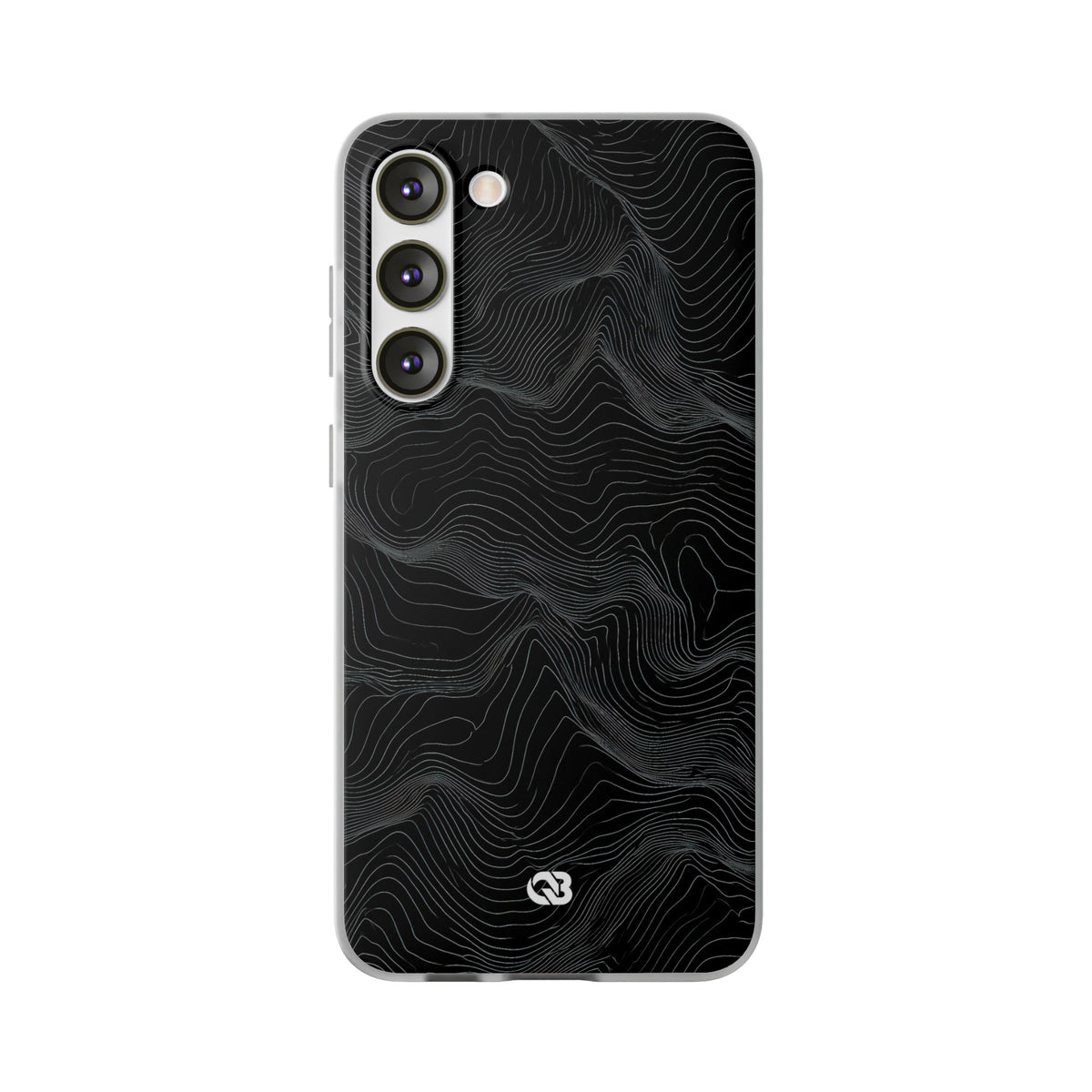Obsidian Contour Elevation · Lite Phone Case for Samsung · Black