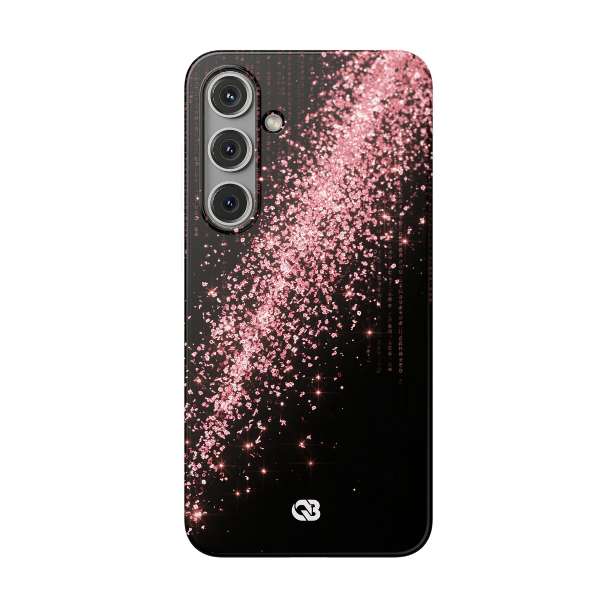 Rose Digital Cascade · Lite Phone Case for Samsung · Pink