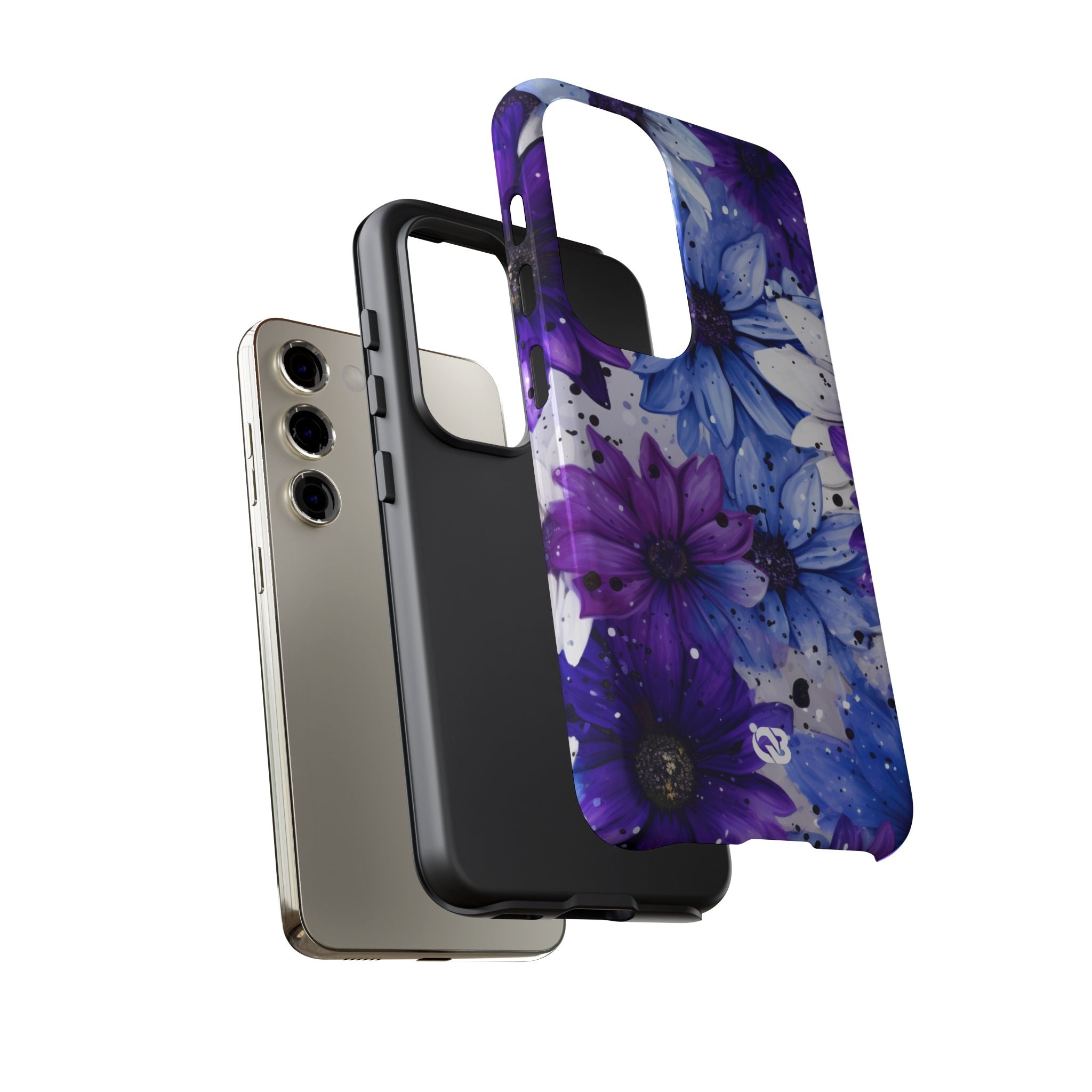 Ink Splatter Blooms · Tough Coque de téléphone pour Samsung