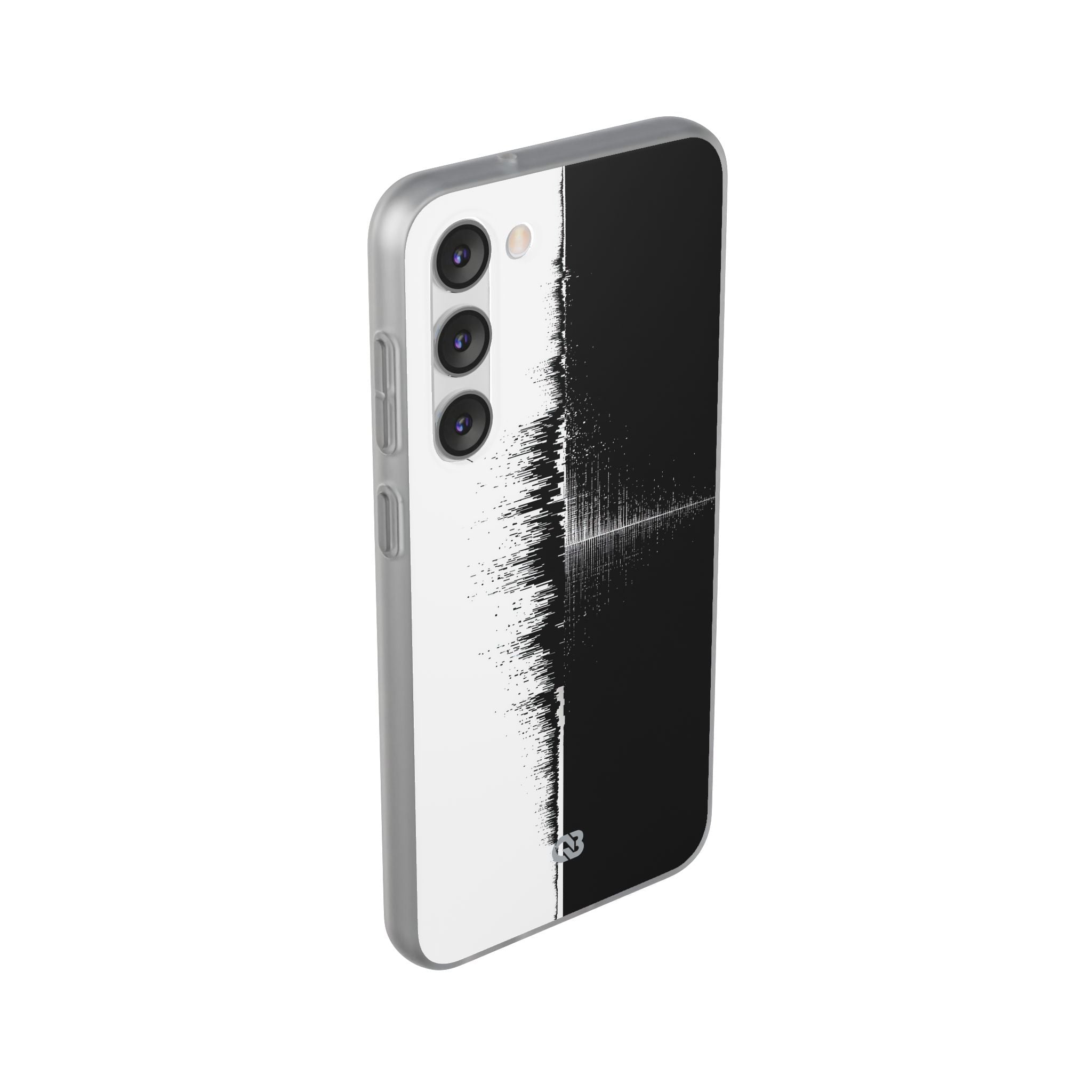 Black Lite Phone Case for Samsung - Static Signal Split