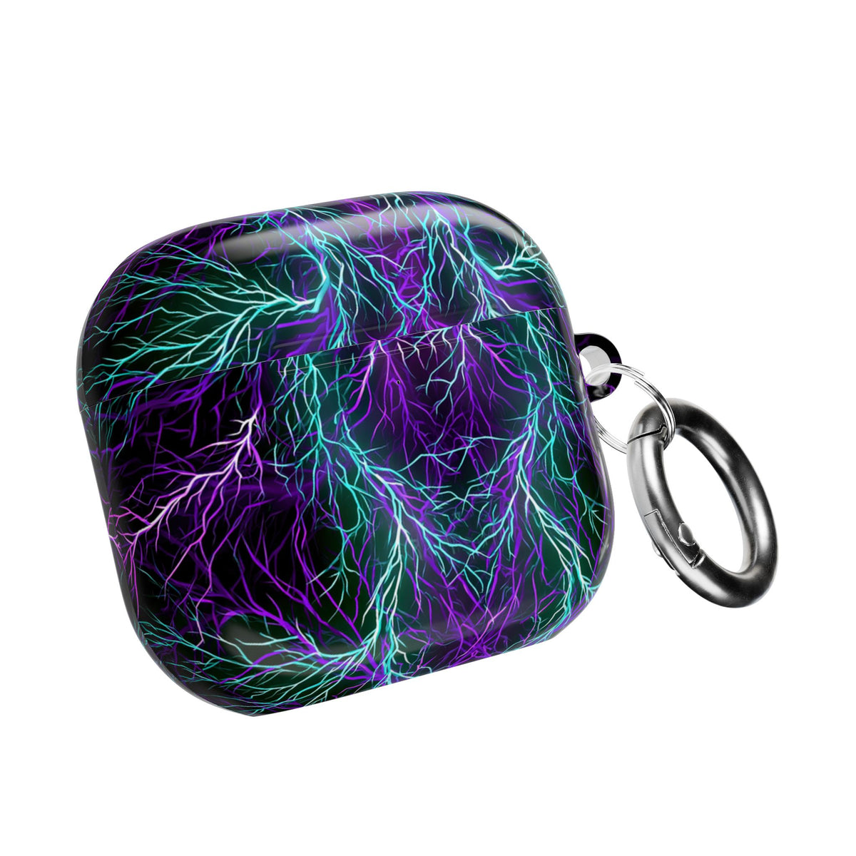 Electric Plasma Arbor · Hard Case for AirPods & AirPods Pro · Purple