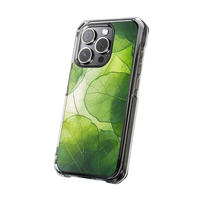 Emerald Leaf Veins · Impact Phone Case for iPhone · Magsafe