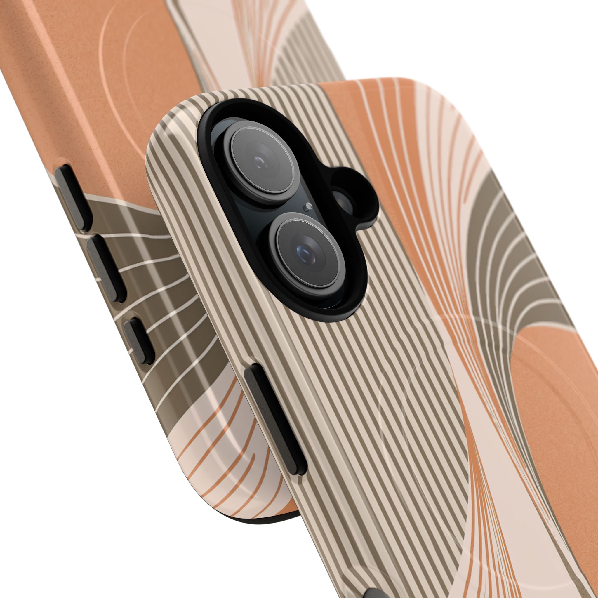 Orange Tough 2.0 Magsafe Phone Case for iPhone - Desert Arc Horizon