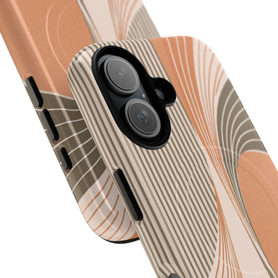 Orange Tough 2.0 Magsafe Phone Case for iPhone - Desert Arc Horizon