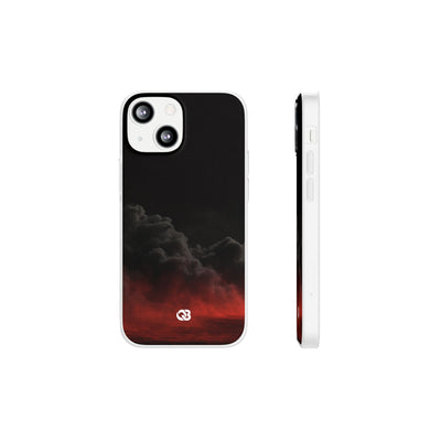 Crimson Fog Void · Lite Phone Case for iPhone ·  Black