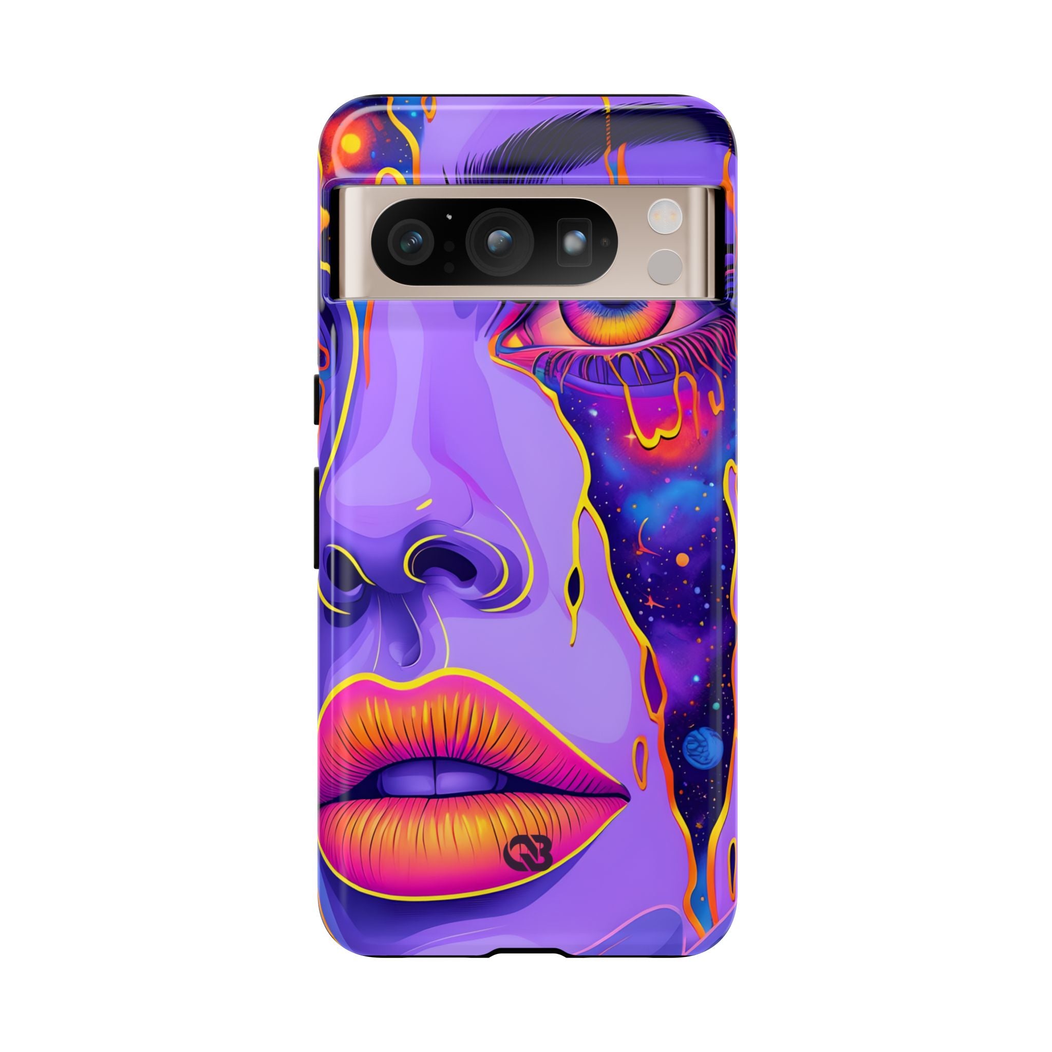 Violet Cosmic Gaze · Tough Hoesje voor Google Pixel
