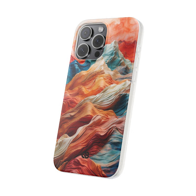 Molten Ridge Flow · Soft Phone Case for iPhone