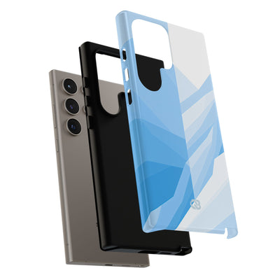 Blue Tough Phone Case for Samsung - Arctic Glacial Ridge