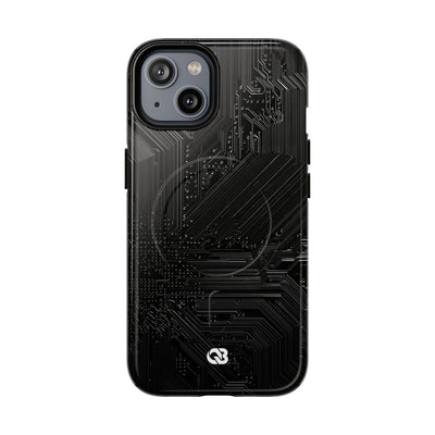 Obsidian Circuitry · Tough 2.0 Magnetic Phone Case for iPhone · Black