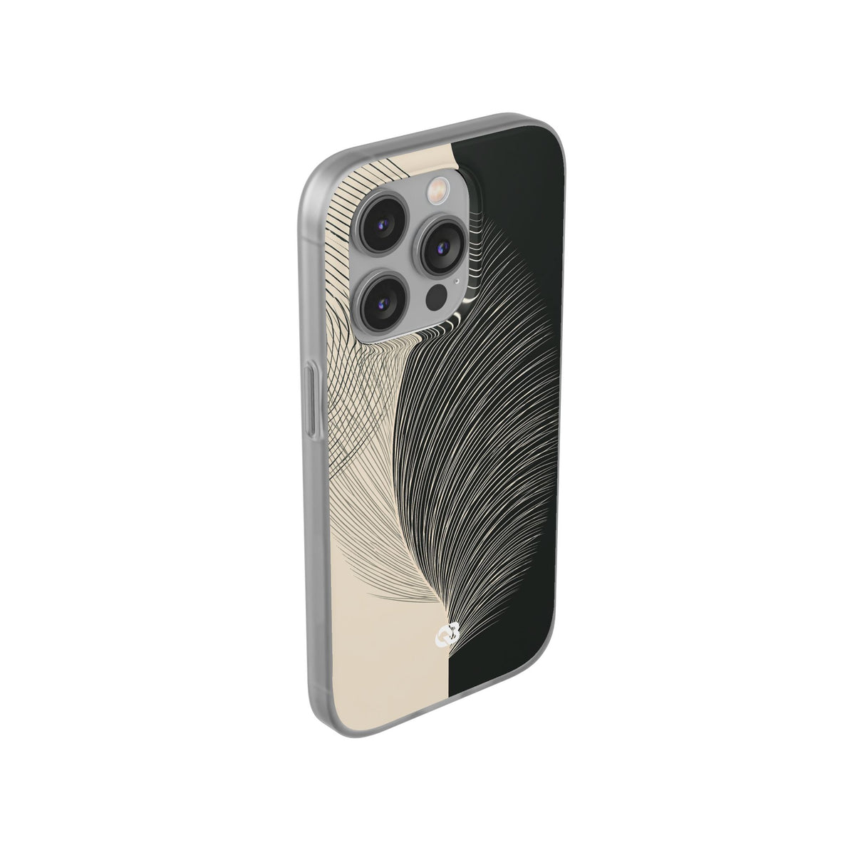 Minimal Frond Study · Lite Phone Case for iPhone ·  Black