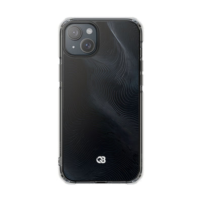 Black Impact MagSafe Phone Case for iPhone - Obsidian Ridge Flux