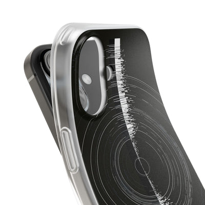 Black Lite Phone Case for iPhone - Obsidian Orbital Signal
