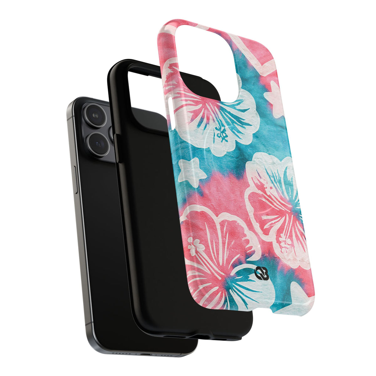 Tropical Hibiscus Bloom · Tough 2.0 Magnetic Phone Case for iPhone · Teal