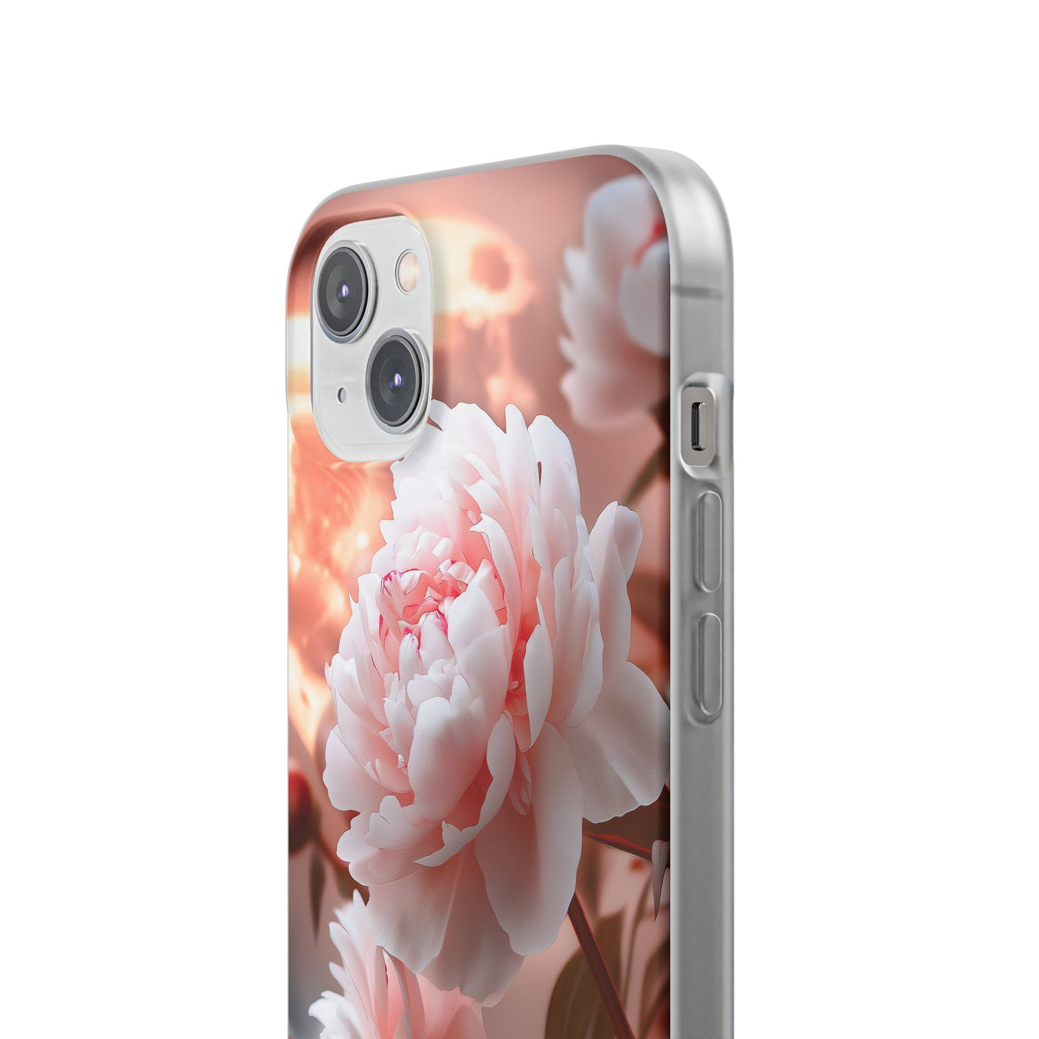 Peony Moonlight iPhone 14 Plus Case - Soft