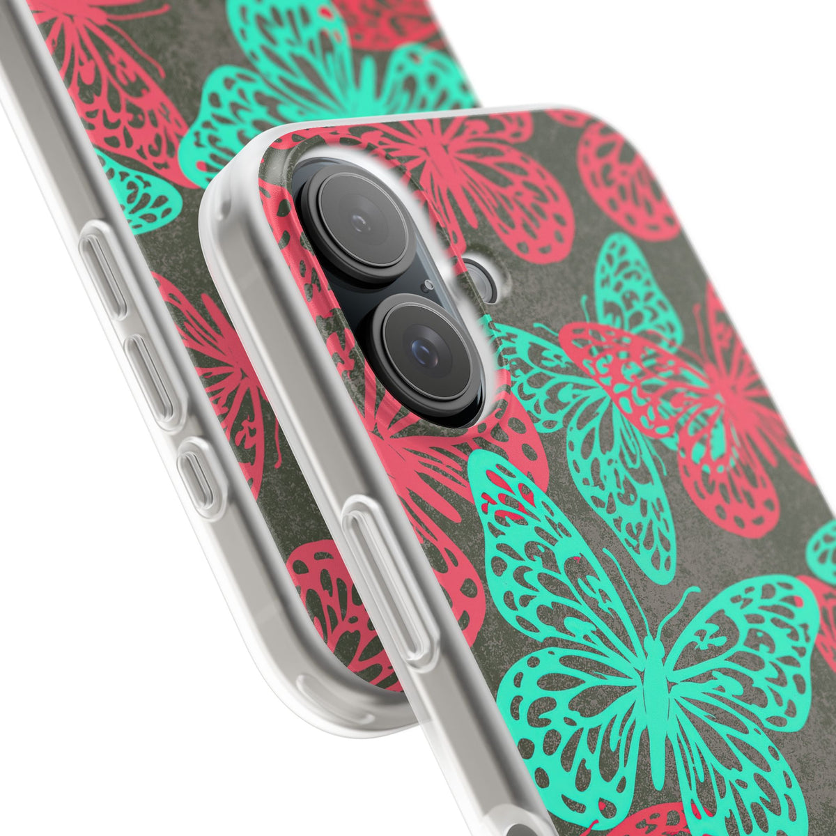 Electric Papillon · Lite Phone Case for iPhone ·  Pink