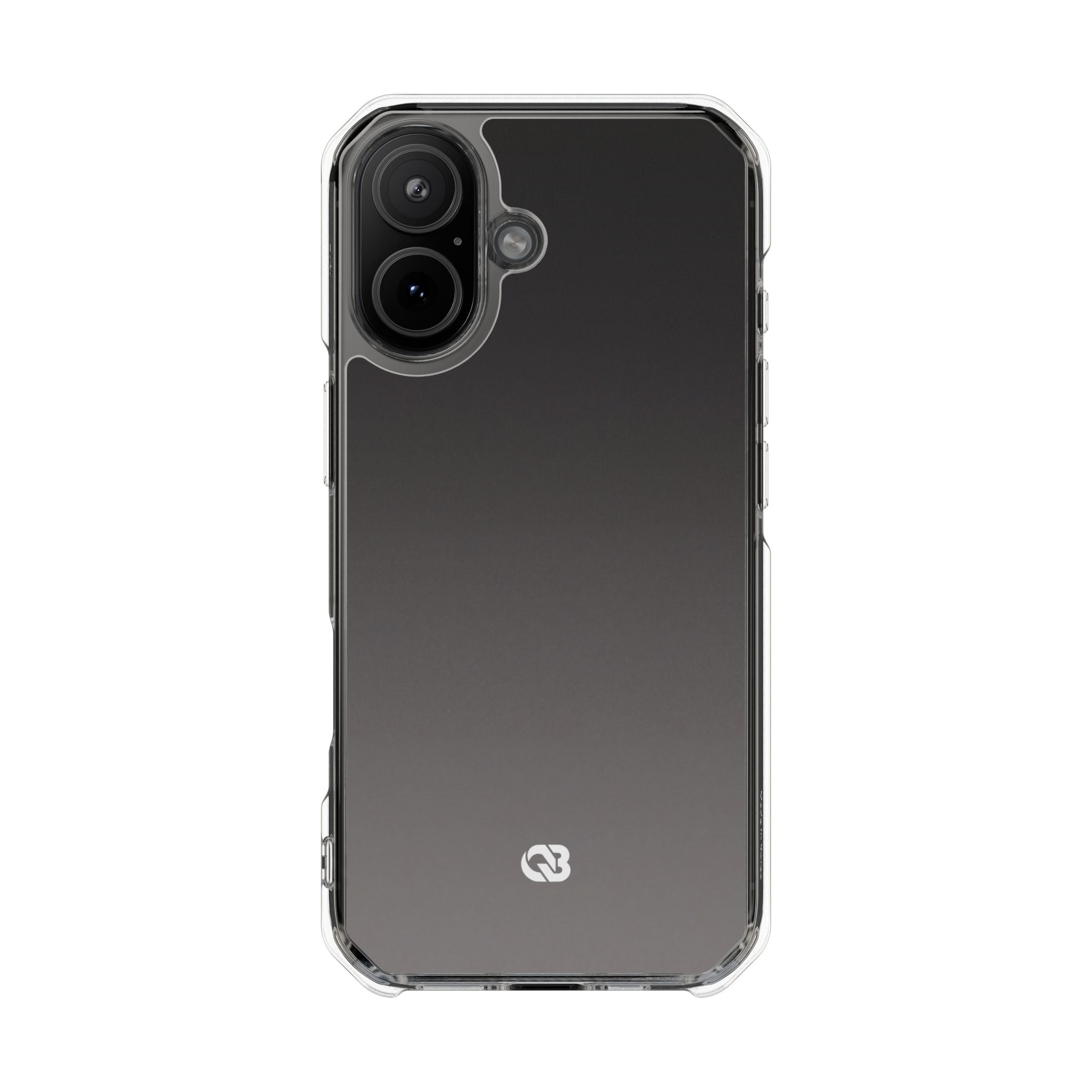 Grey Impact MagSafe Phone Case for iPhone - Obsidian Ash Fade