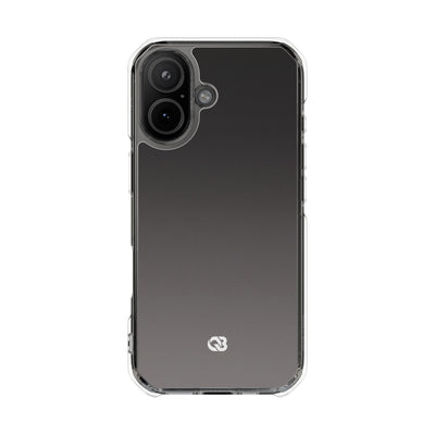 Grey Impact MagSafe Phone Case for iPhone - Obsidian Ash Fade