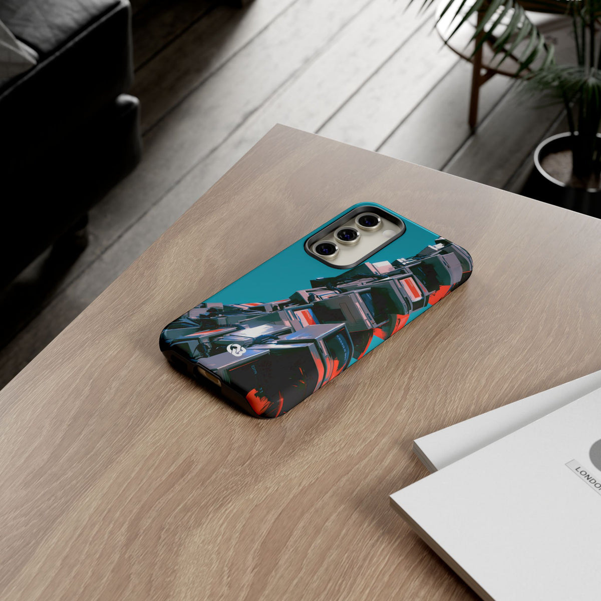 System Error Spire · Tough Phone Case for Samsung · Teal
