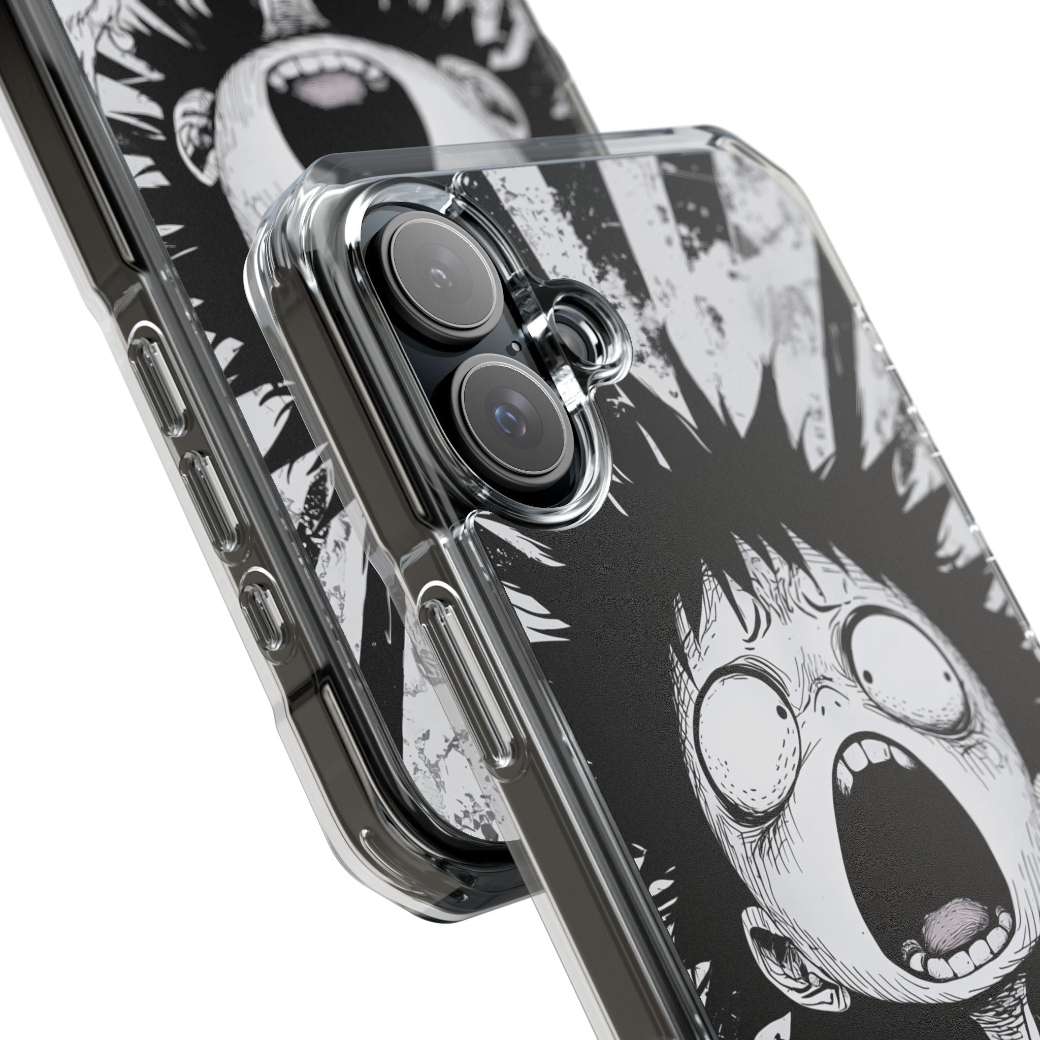 Chaotic Monochrome Scream · Impact Magsafe