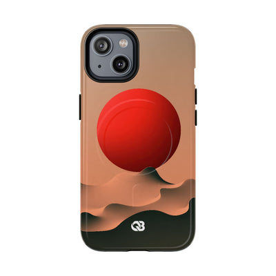 Crimson Sol Ridge · Tough 2.0 Magnetic Phone Case for iPhone · Red