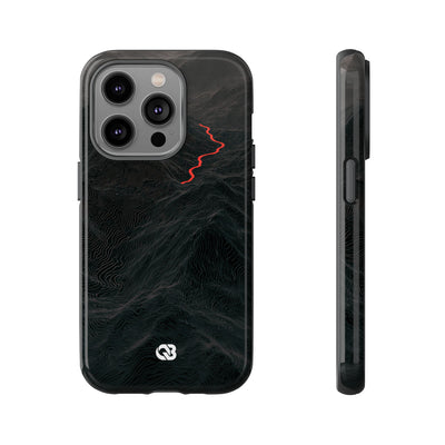 Crimson Ridge Pass · Tough Phone Case for iPhone · Black