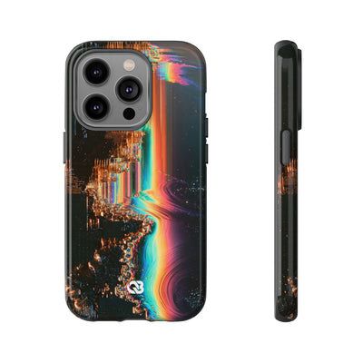 Prismatic Circuit · Tough Phone Case for iPhone · Black