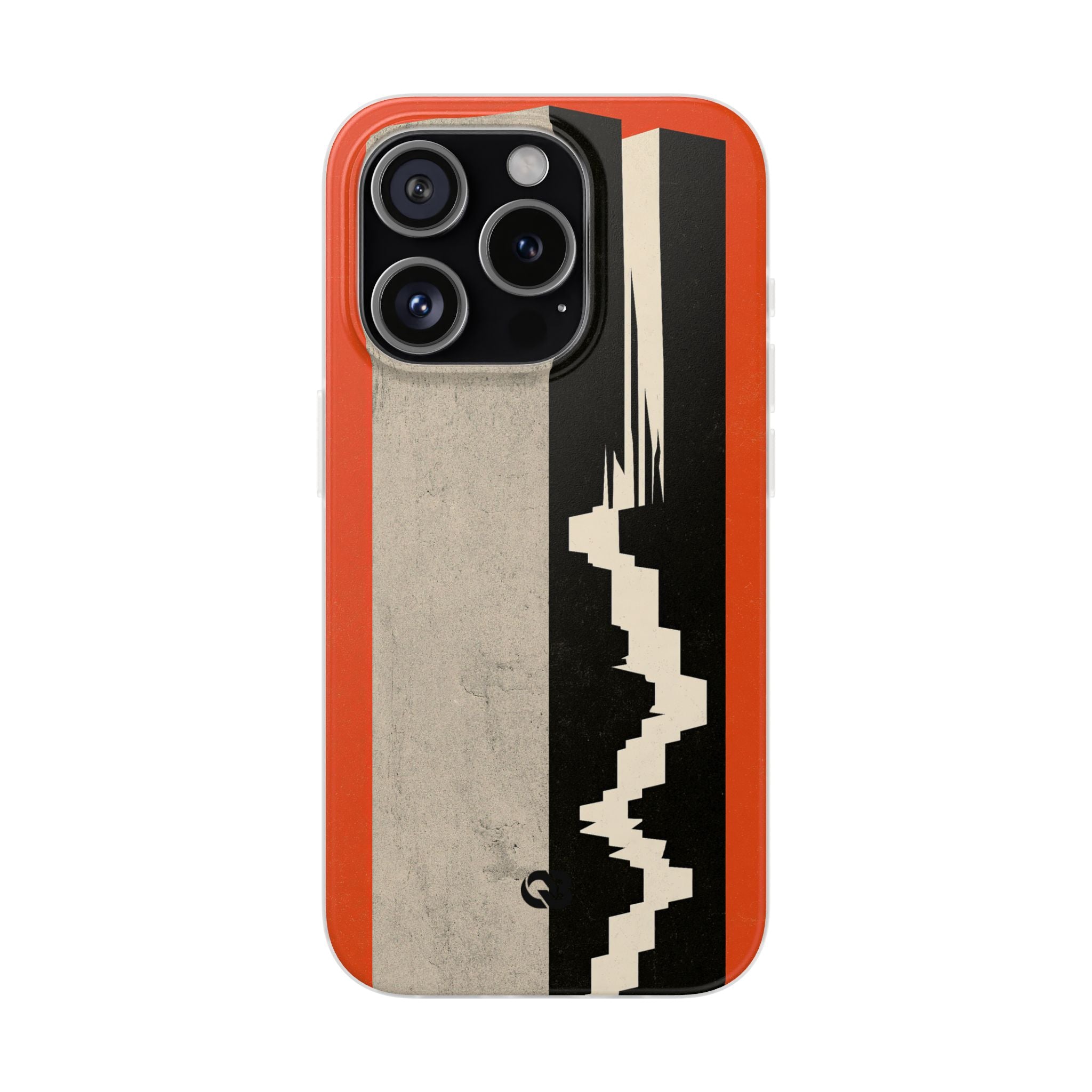 Orange Lite Phone Case for iPhone - Orange Monolith Rift