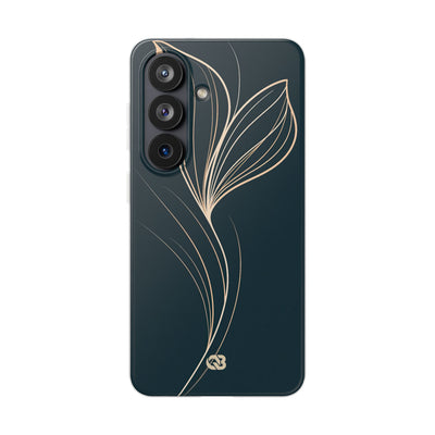 Teal Lite Phone Case for Samsung - Sandstone Silk Flora