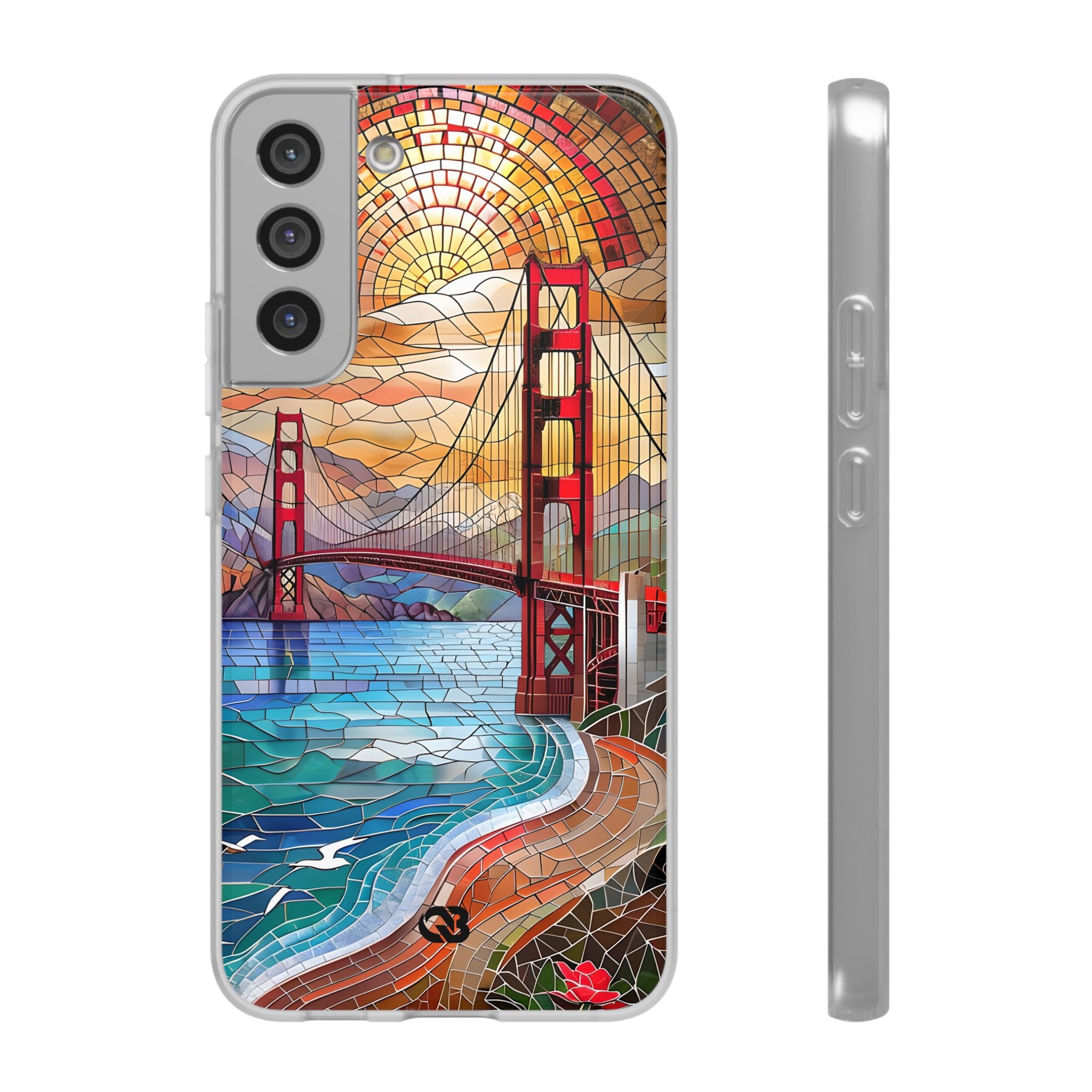 Crimson Arch Coast · Soft Custodia per Samsung