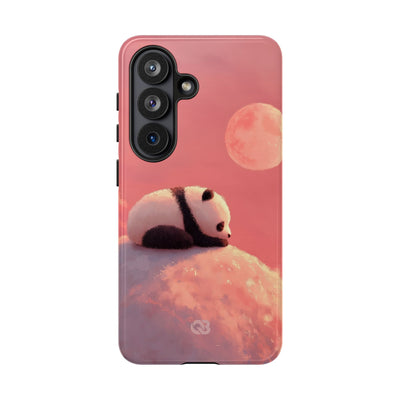 Rose Moon Panda · Tough Coque de téléphone pour Samsung