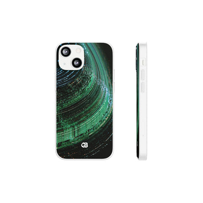 Orbital Data Stream · Lite Phone Case for iPhone ·  Green
