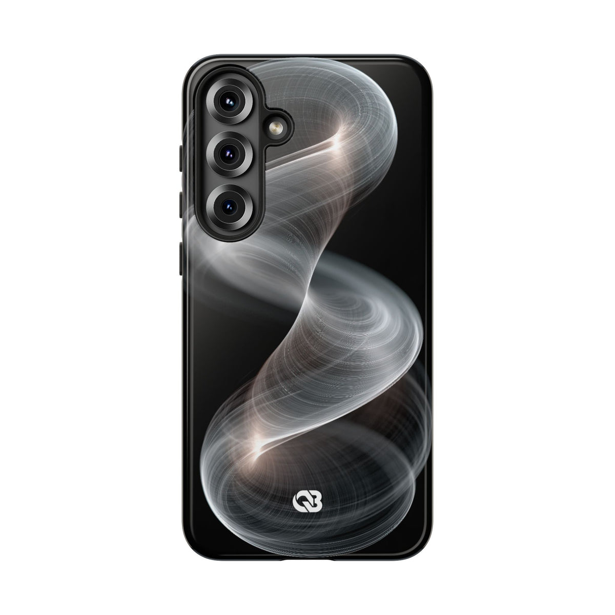 Luminous Vortex · Tough Phone Case for Samsung · Black