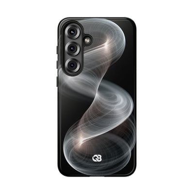Luminous Vortex · Tough Phone Case for Samsung · Black