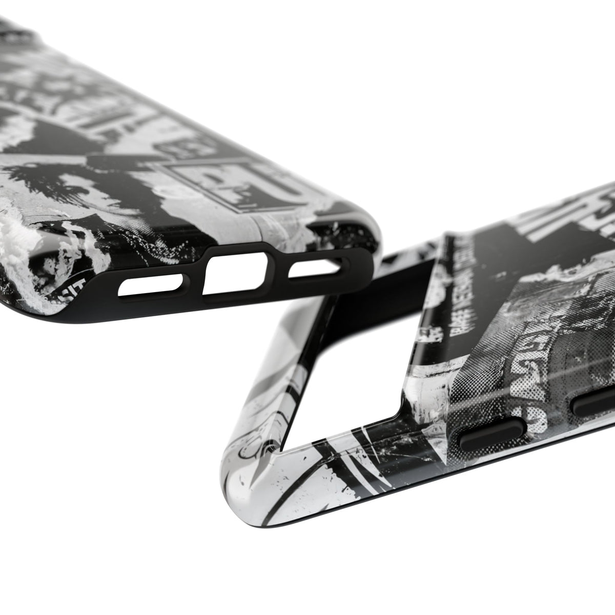 Underground Punk Collage · Tough Phone Case for Pixel ·  Black