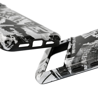 Underground Punk Collage · Tough Phone Case for Pixel ·  Black