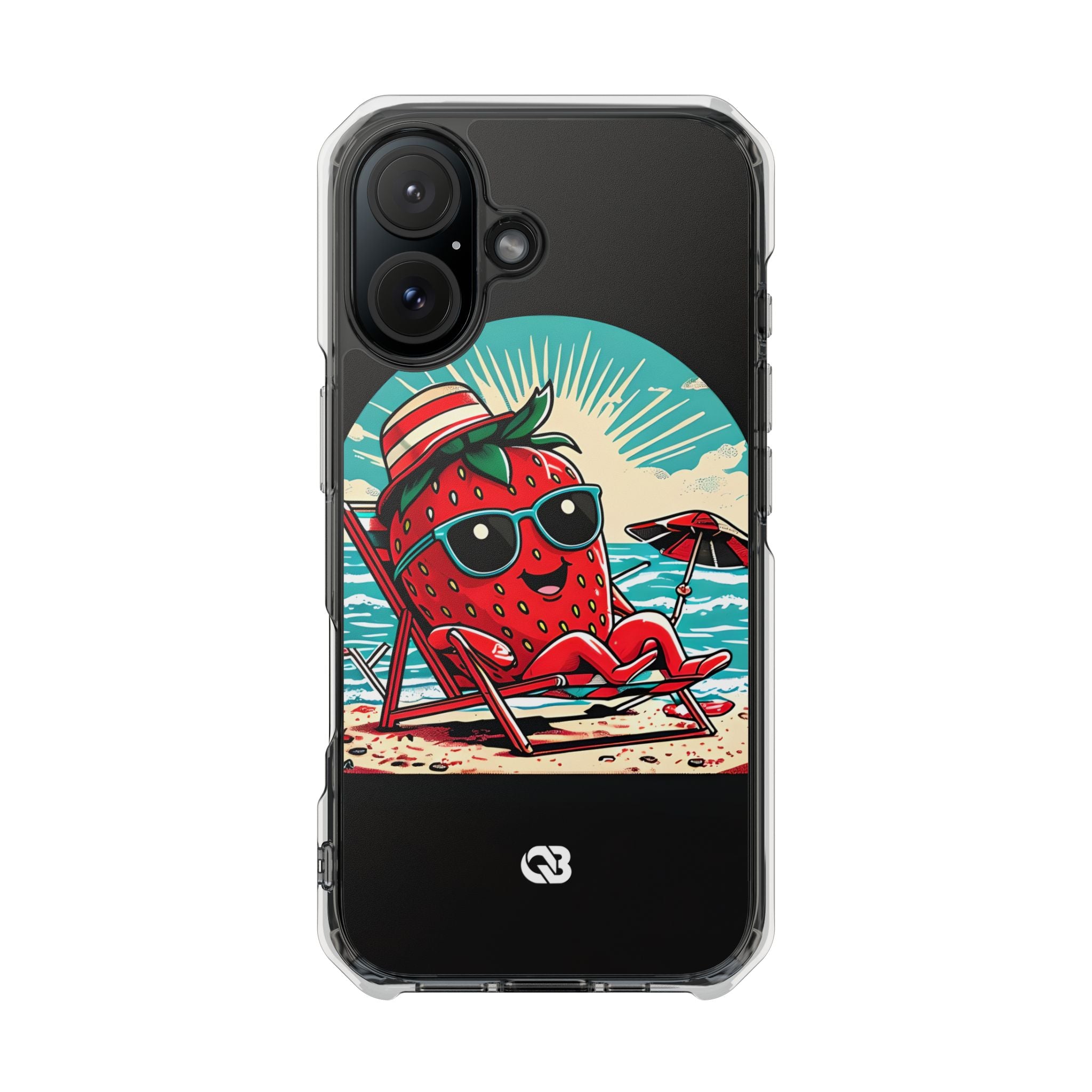 Ρετρό Παραλιακό Μούρο · Impact Θήκη για iPhone · Magsafe