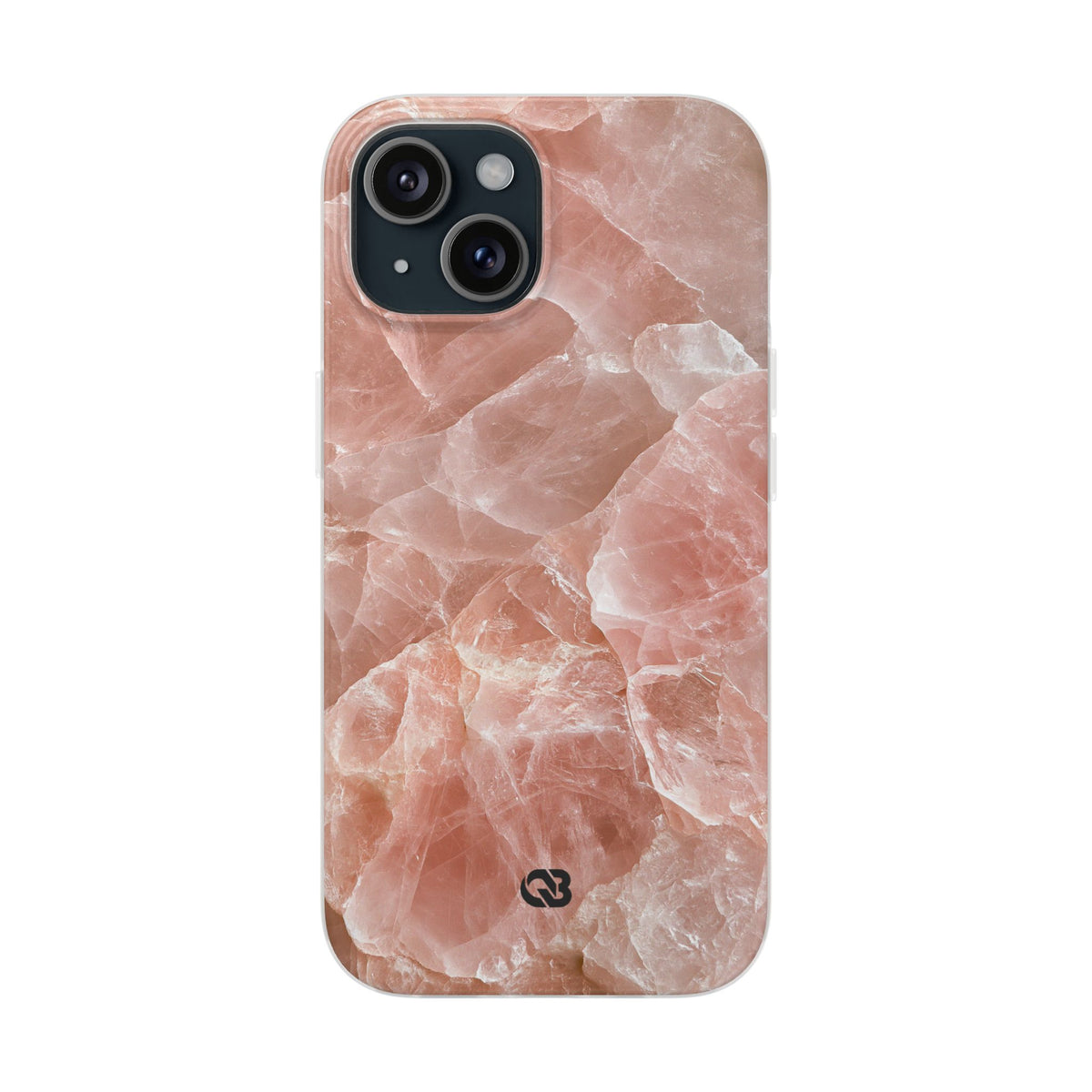 Rose Quartz Facet · Lite Phone Case for iPhone ·  Pink