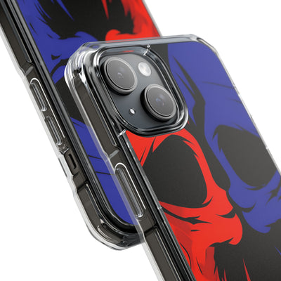 Crimson Cobalt Skulls · Impact Phone Case for iPhone · Magsafe
