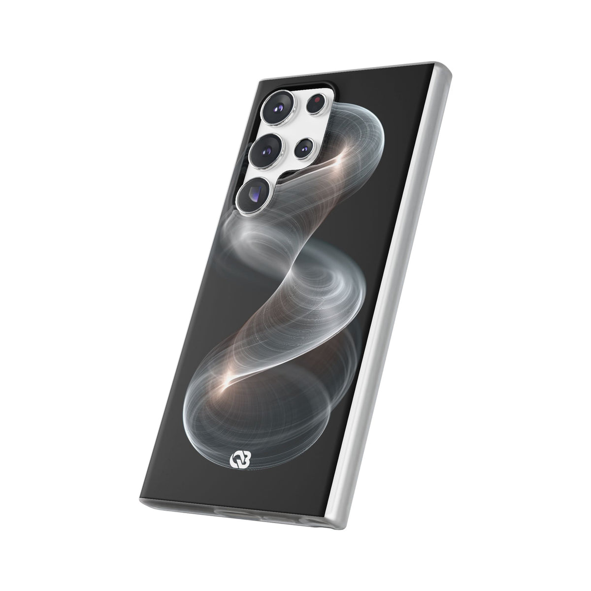 Luminous Vortex · Lite Phone Case for Samsung · Black