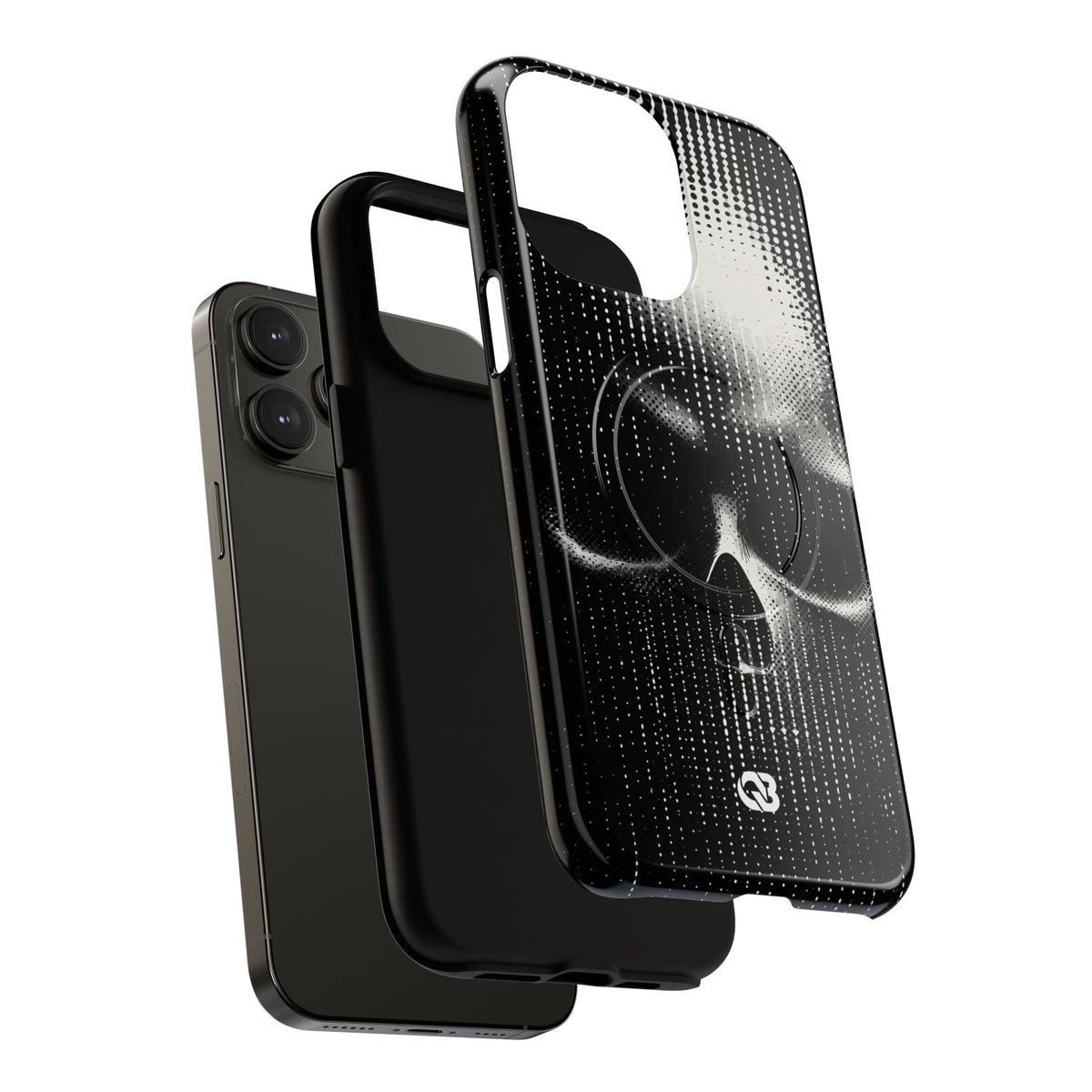 Raster Phantom · Tough 2.0 Magnetic Phone Case for iPhone · Black