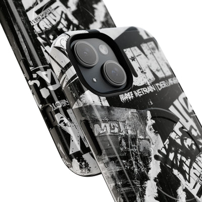 Underground Punk Collage · Tough 2.0 Magnetic Phone Case for iPhone · Black